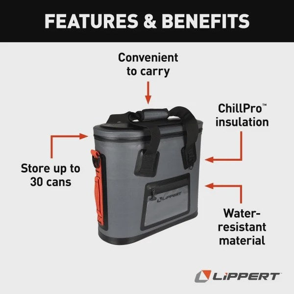 Lippert Components Adventure Pro Beverage Cooler 22.5 Quart 2021099913