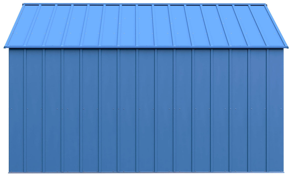 Arrow Classic 12x12-ft Blue Grey Corrosion-Resistant Steel Shed