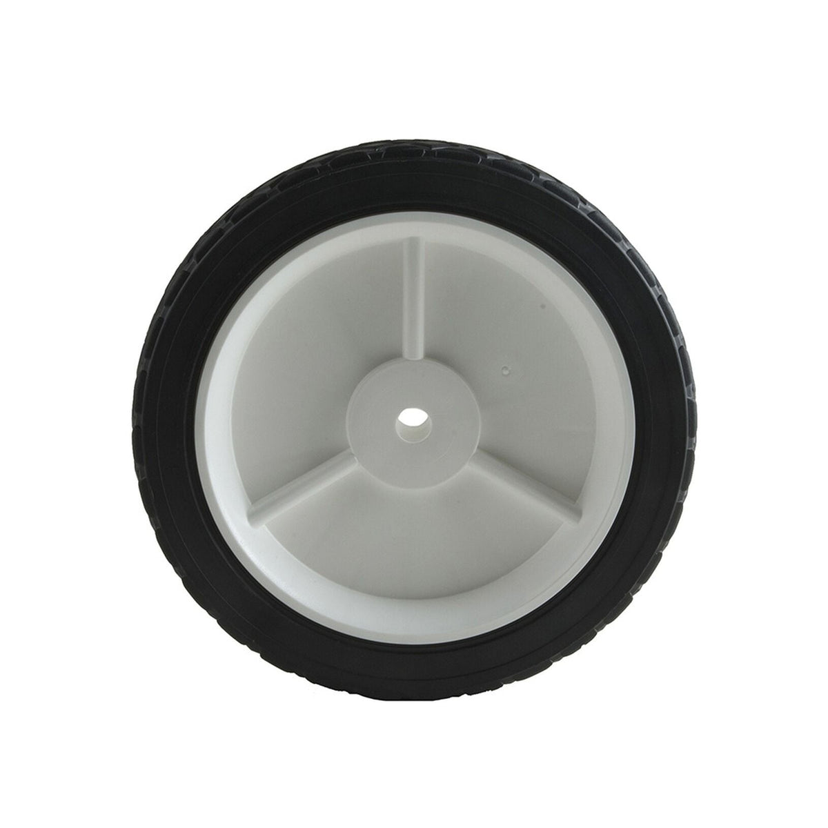 Atlas Plastic Lawn Mower Replacement Wheel, Wide Tread 8-in x 1.75-in
