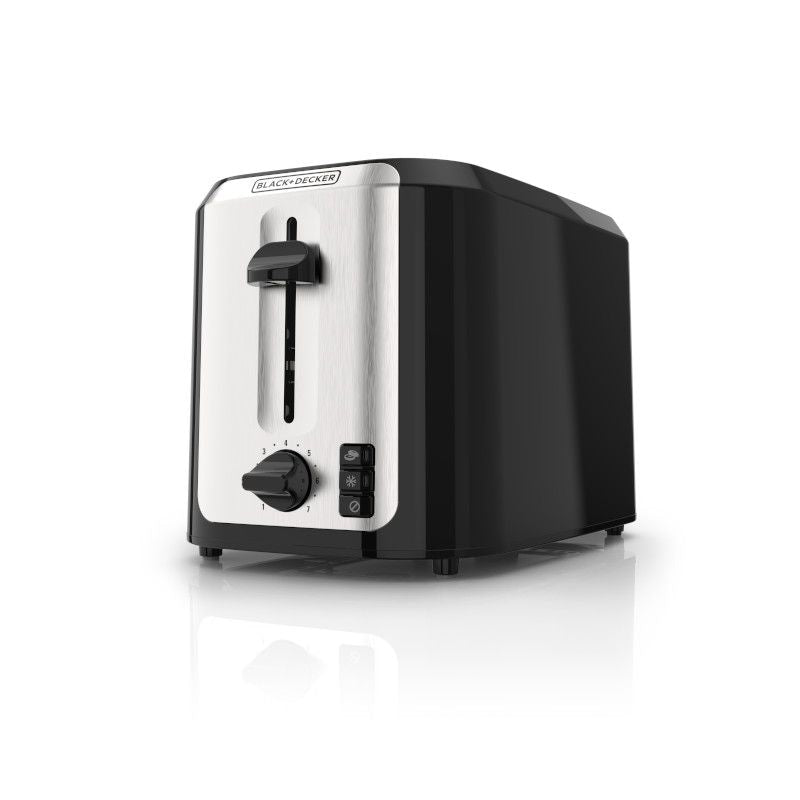 Black & Decker Extra Wide Slots Toaster with 7 Settings, 2-Slices