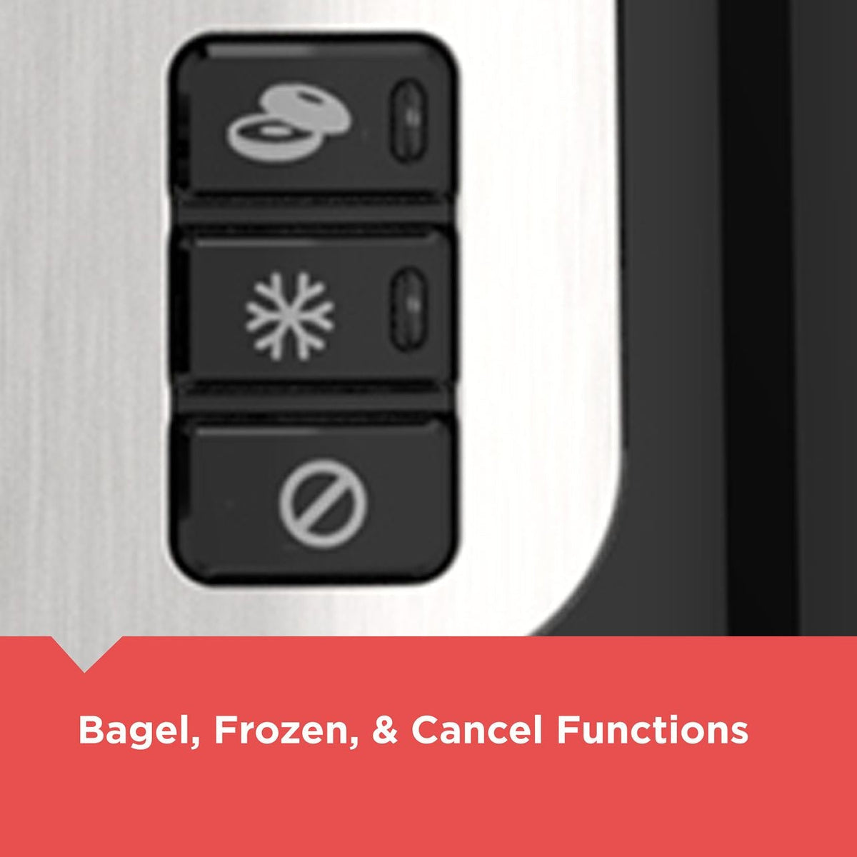 Black & Decker Extra Wide Slots Toaster with 7 Settings, 2-Slices