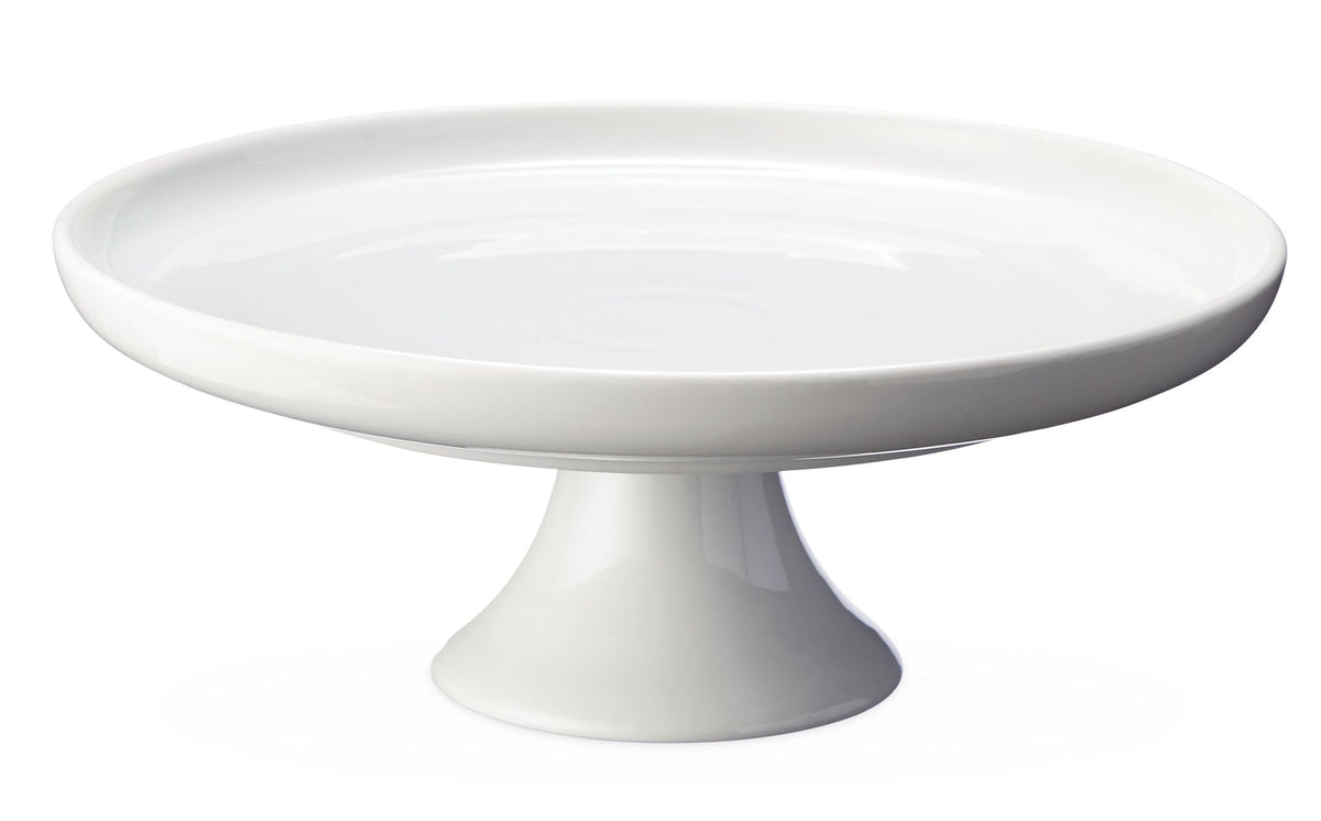 CANVAS Porcelain Multi-Functional Cake Stand, White, 11.75-in