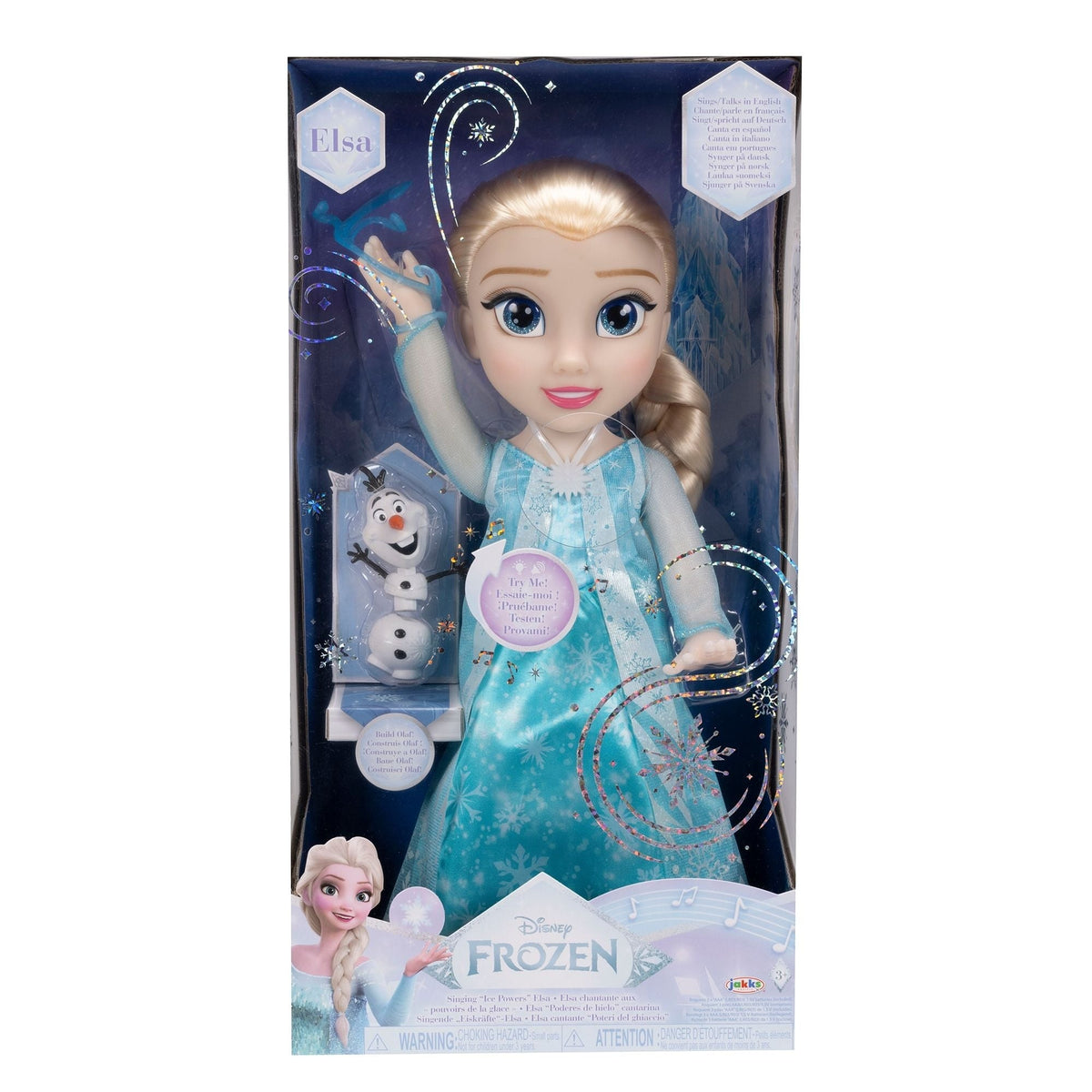 Disney Frozen "Ice Powers" Elsa Large Doll