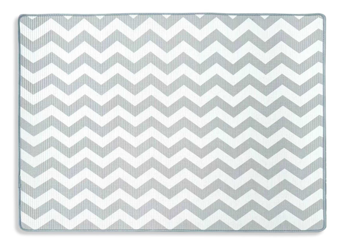 Funplay Foldable Double-Sided Play Mat for Kids, 59 x 71-in