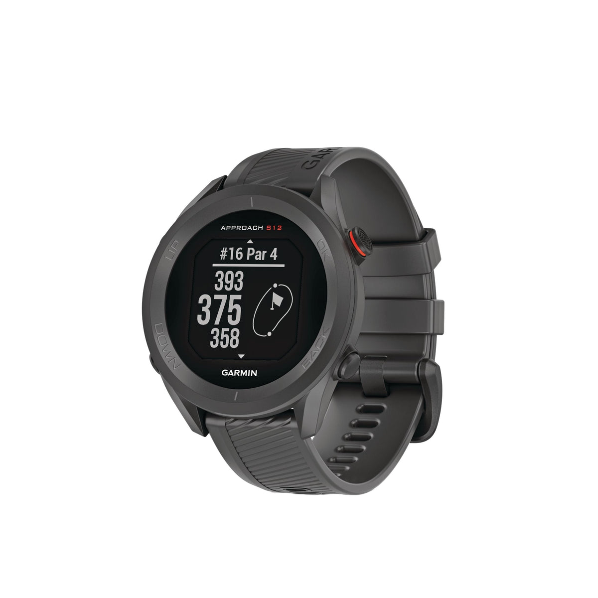 Garmin Approach S12 High-Resolution GPS Golf Watch