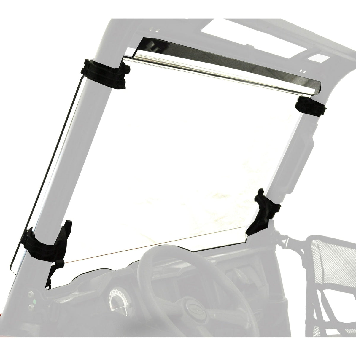 Kolpin UTV Windshield Full-Tilt for Polaris Ranger ETX/EV/500/570/570 CREW