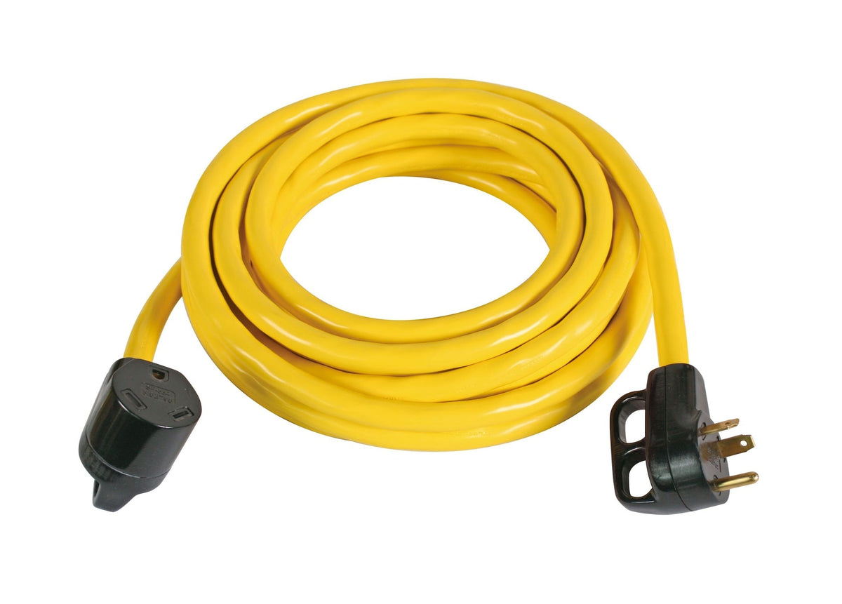 Mastercraft 30A RV Power Cord, 10/3C, 25-ft