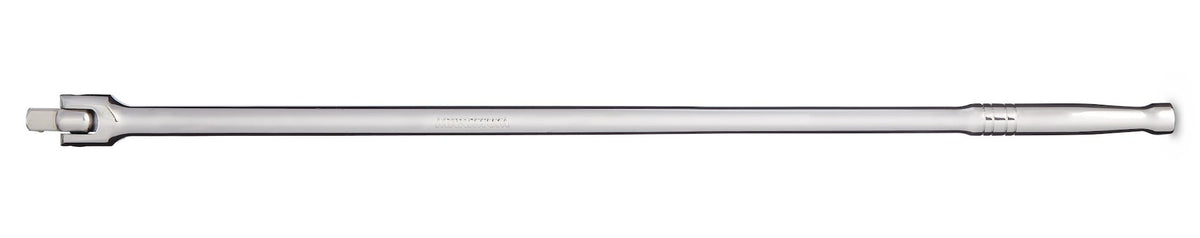 MAXIMUM 1/2-in Drive Flexhead Breaker Bar, Nickel-Chrome Plating, 24-in