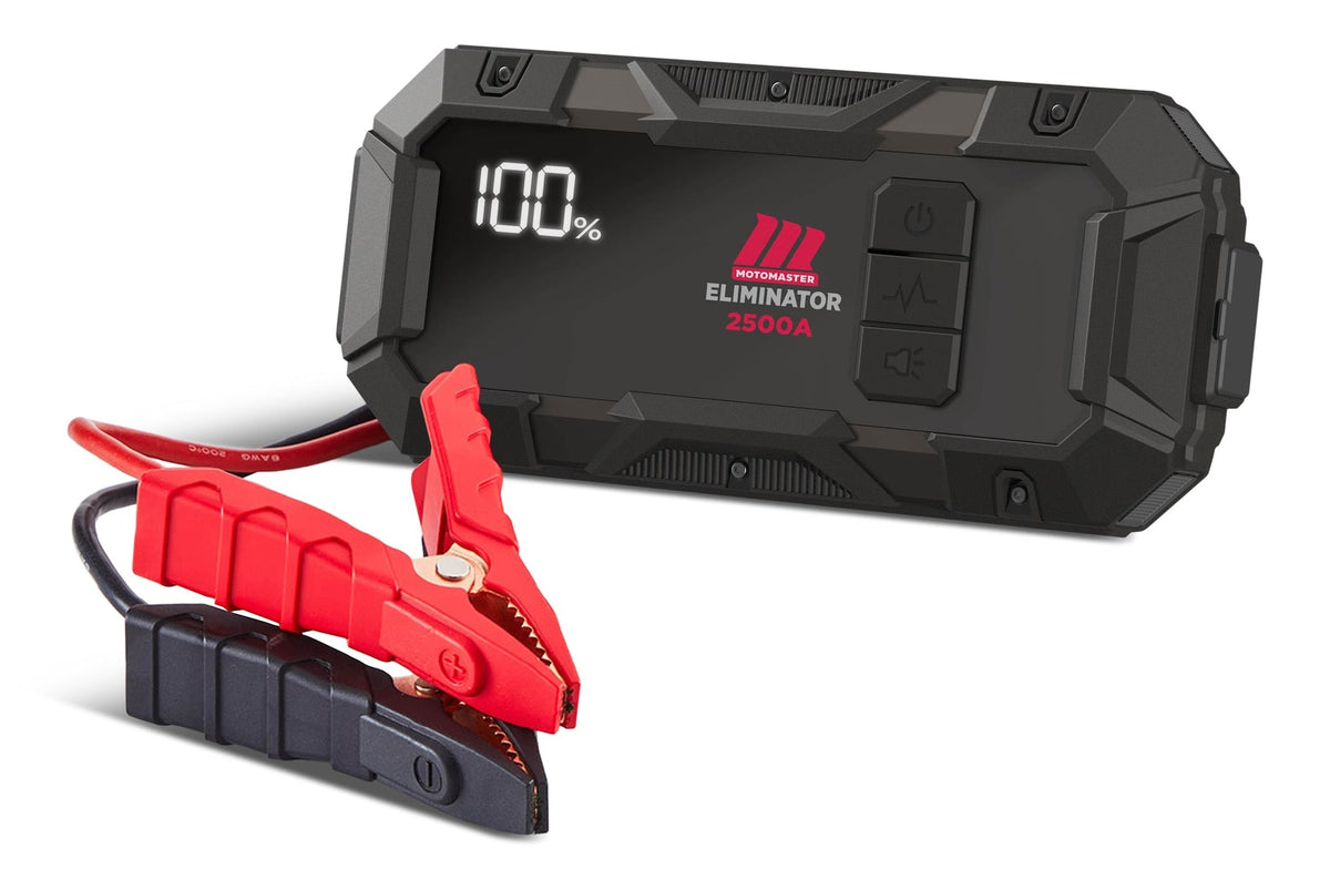 MotoMaster Eliminator XB25 Lithium Booster Pack/Jump Starter & USB Power Bank, 2500A