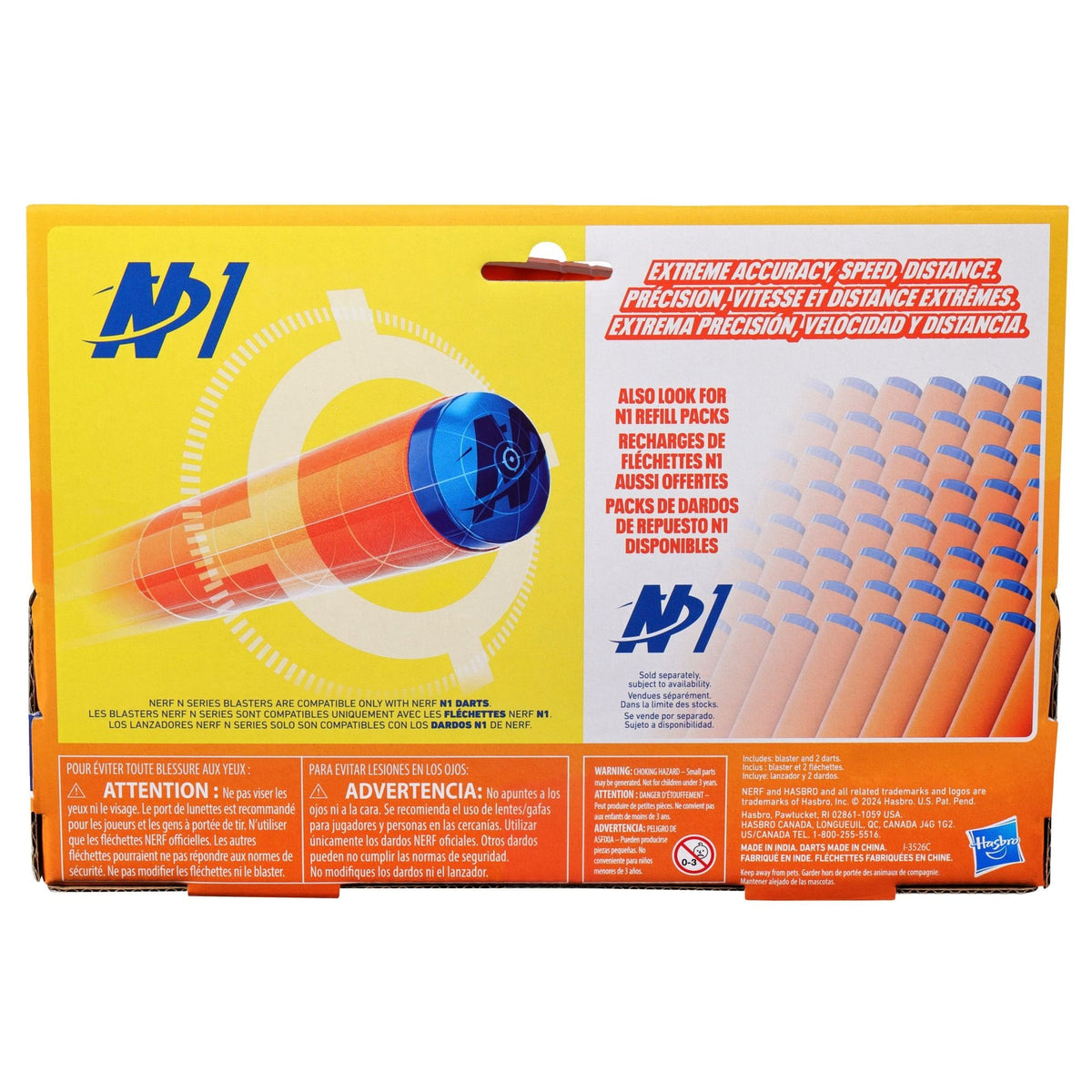 Nerf N Series Ward Dart Blaster, Ages 8+