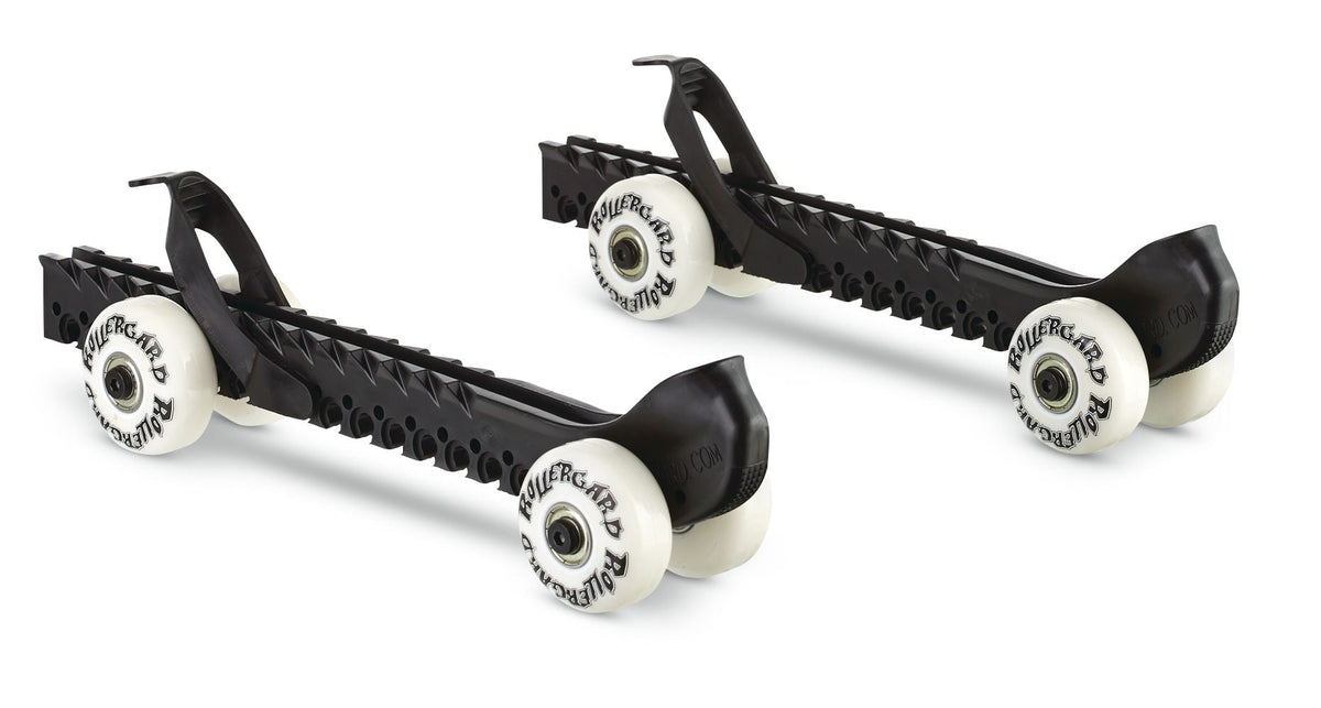 RollerGard Hockey Skate Guards with Wheels, Black