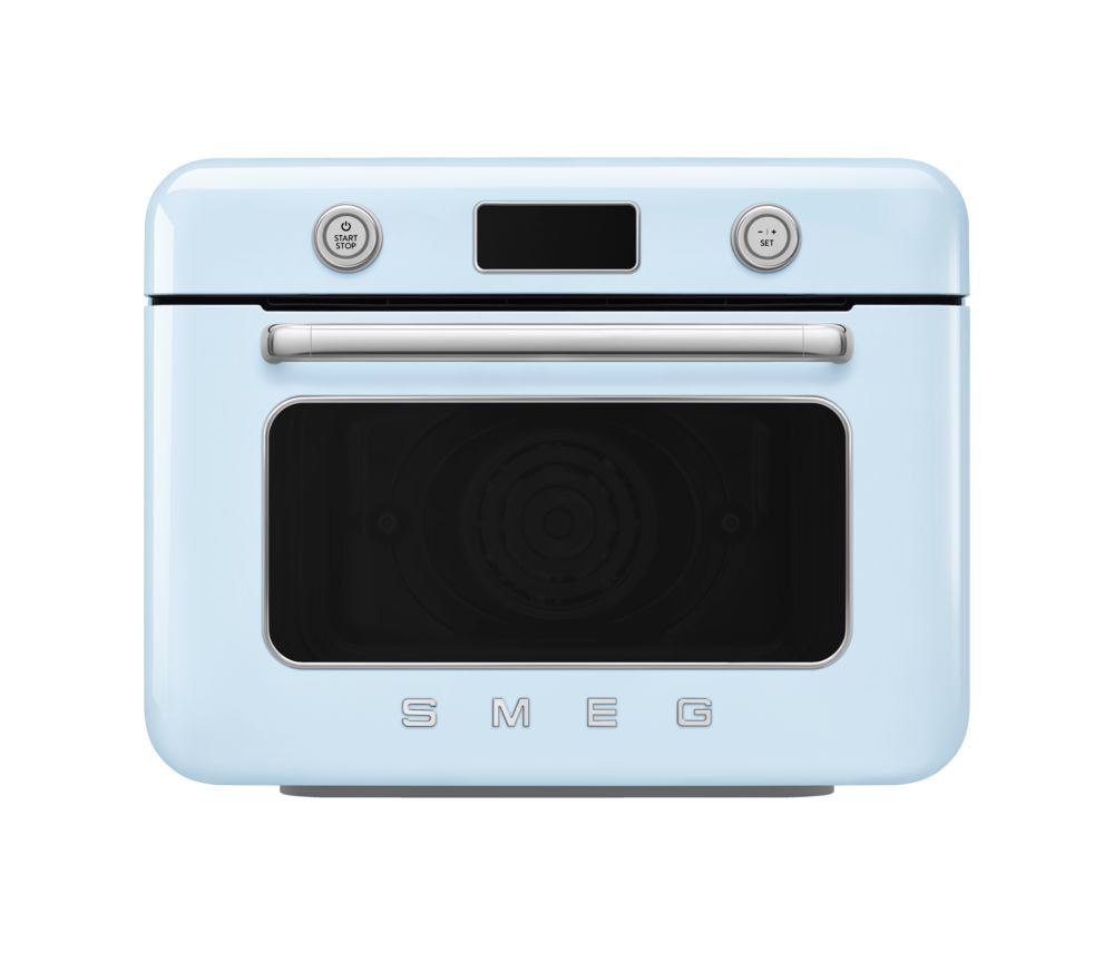 SMEG Combi Multifunction Steam Oven with Airfry, Pastel Blue