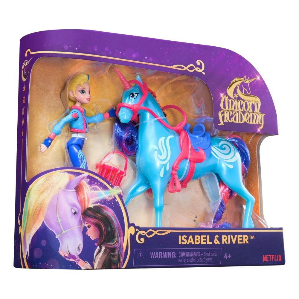 Unicorn Academy Posable Doll & Unicorn Toy Assortment, Ages 4+