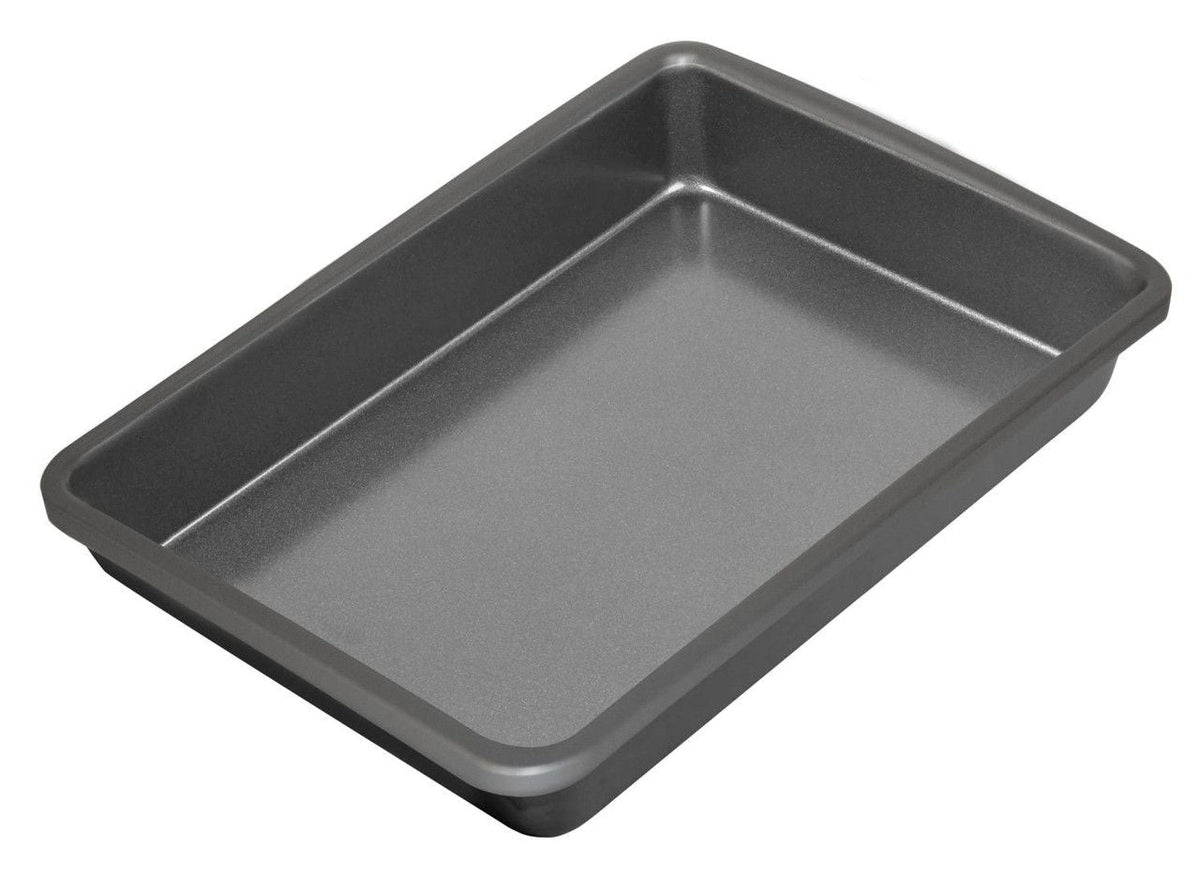 Wilton Grey Non-Stick Oblong Baking Pan, 13x9x2-in