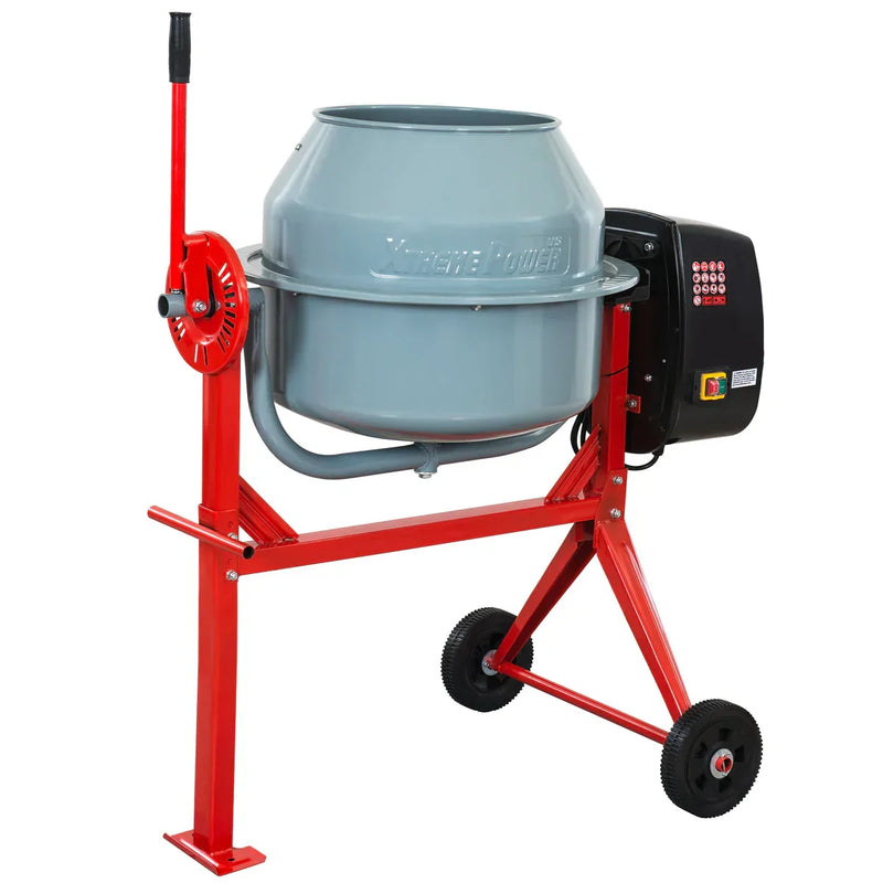 Cement Mixer 4cu ft 500W Portable Electric Concrete Mortar M0