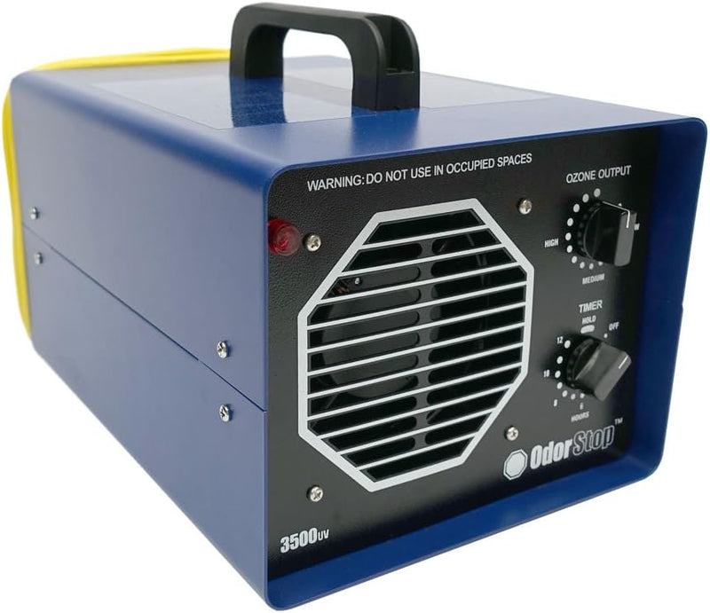 Professional-grade ozone generator ionizer, suitable for areas of up to 2500 square feet. It is used for deodorizing and purifying medium-sized areas (such as hotel rooms, offices, and basements). L0