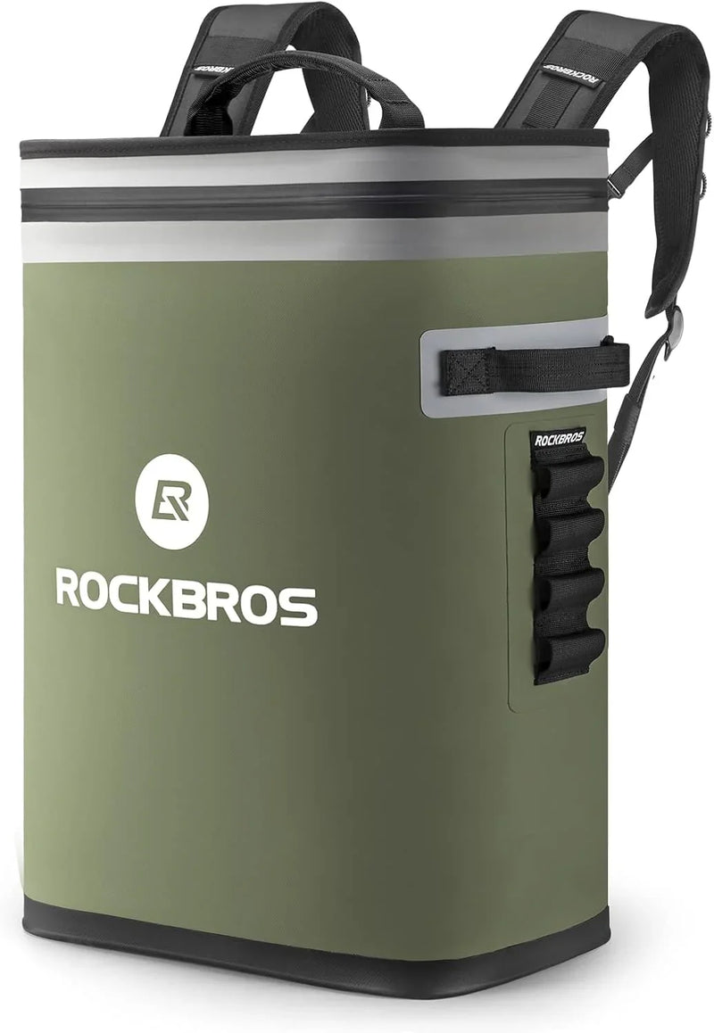 Backpack cooler, leak-proof soft-edge cooling bag, waterproof and insulated backpack cooler, 36 capacity soft cooling bags, suitable for camping, fishing, parties, and picnics. Q8