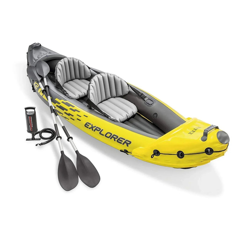 Explorer K2 2 Person Inflatable Kayak Set F2