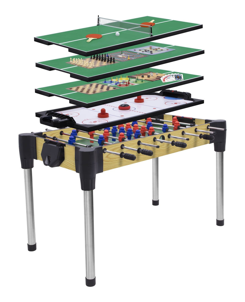 10-in-1 Space-Saving Battery-Powered Games Set/Table, 48-in G1
