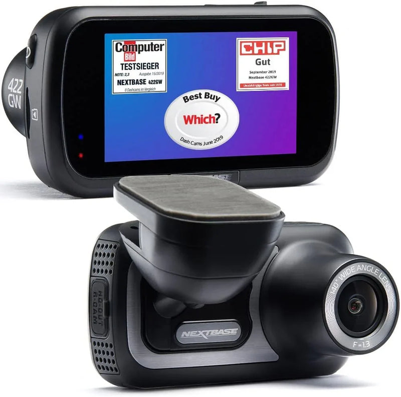 Car dashcam - Small size model (with application) - Full-process 1440p/30fps quadruple high-definition recording function, suitable for car cameras. Alexa voice control - Wireless network, GPS, Bluetooth - Parking mode - Night vision function - Polar N7