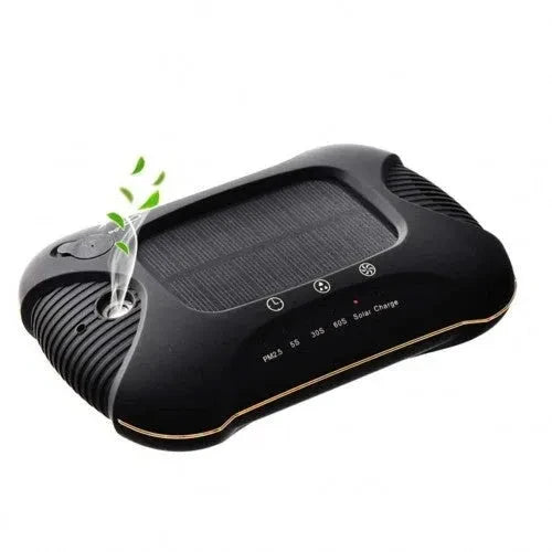 Air Purifier Aroma Diffuser Auto Mist Maker PM 2.5 Eliminator Car Air Purifier with Fresh Air Humidifier USB Air Purifier for Car with HEPA,White Y6