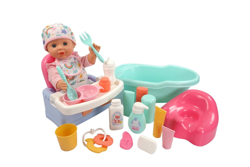 14" Baby Doll Deluxe Set P5