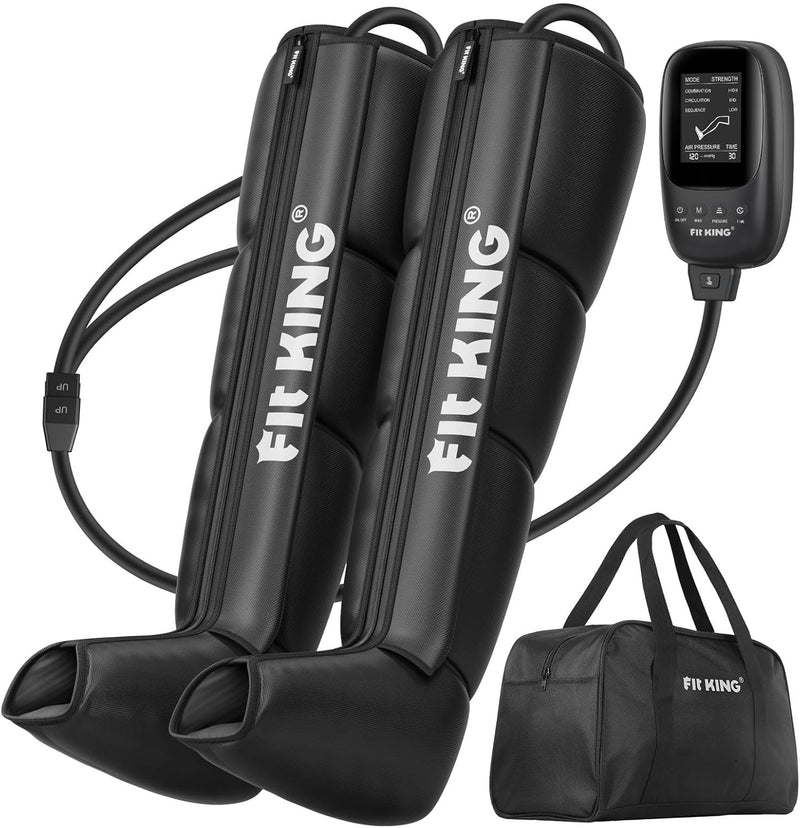 Aircraft-style pressure recovery system, dynamic pressure to promote blood circulation and achieve rapid recovery, continuous massage boots (medium size) designed for athletes I2