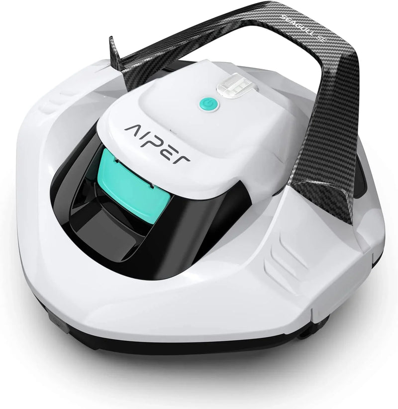 Cordless Robotic Pool Cleaner, Pool Vacuum with Dual-Drive Motors V1