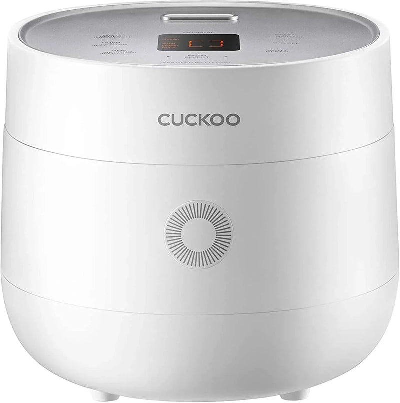 CUCKOO 6-Cup (Uncooked) Micom Rice Cooker Nonstick Inner Pot | White F6