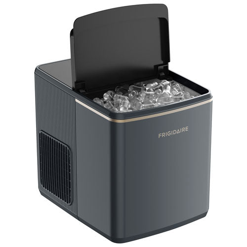 Frigidaire 26 lb Countertop Bullet Ice Maker with Touch Controls – Grey S0
