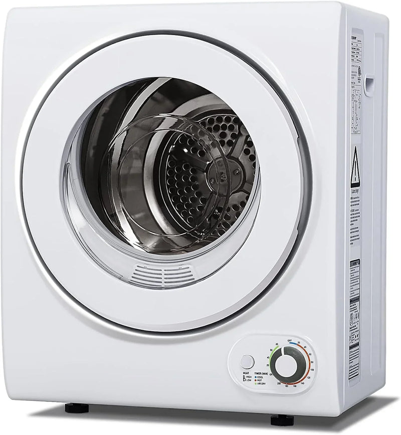 Euhomy 110V Portable Clothes Dryer 850W Compact Laundry Dryers 1.5 cu.ft Front H5