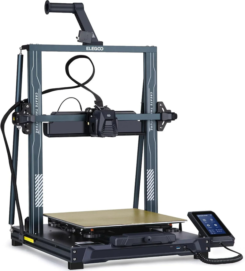 Printer with Auto Bed Leveling, Dual-Gear Direct Extruder, Dual Lead Screw Drive, Removable Capacitive Screen, 8.85x8.85x11in Large Printing Size X8