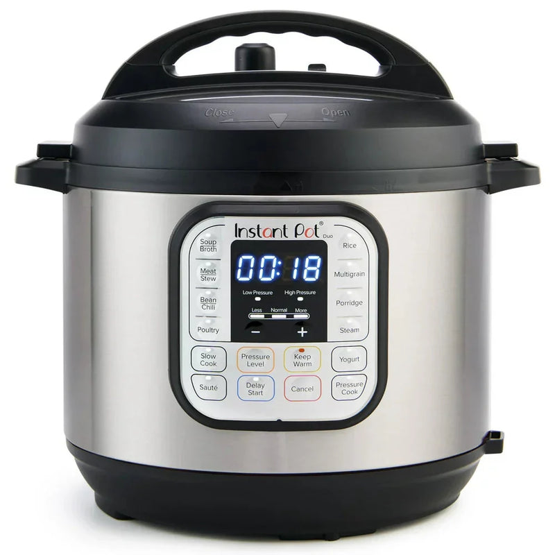 Instant Pot Duo 6 Qt Electric Pressure Cooker 7 In 1 with Easy Release Steam Switch P8