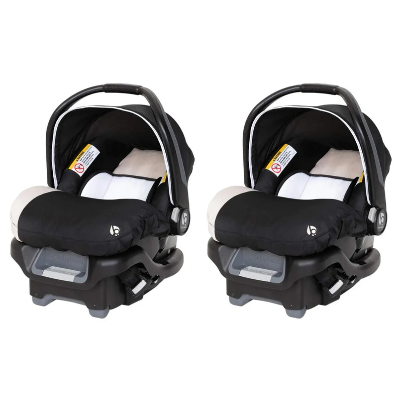 Car seat belt-style travel set for babies, equipped with a safety belt and additional comfort cover, suitable for babies weighing no more than 35 pounds. 2 sets, khaki color A4