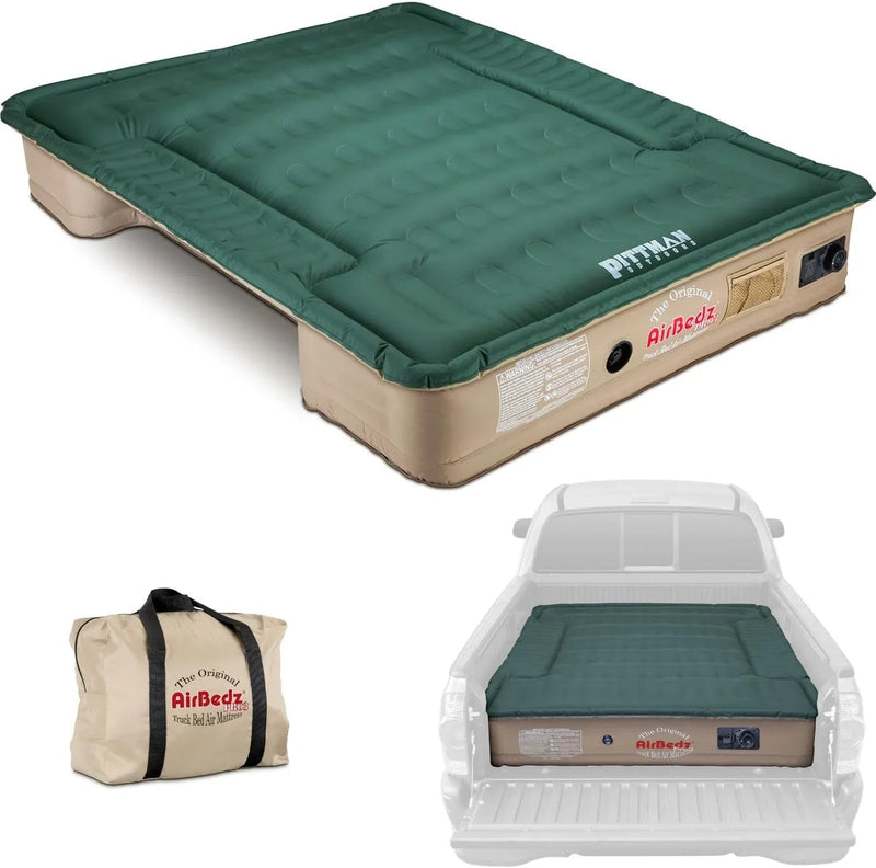 Car air cushion bed, suitable for medium-sized short-bed trucks ranging from 6 feet to 6.5 feet in length, equipped with a portable DC air pump O0