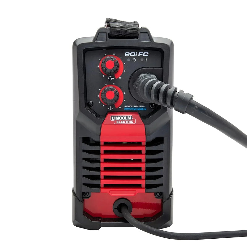 90i FC Flux Core Wire Feed Weld-PAK Welder, 120V Welding Machine, Portable w/Shoulder Strap, Protective Metal Case, Best for Small Jobs, K5255-1 D6