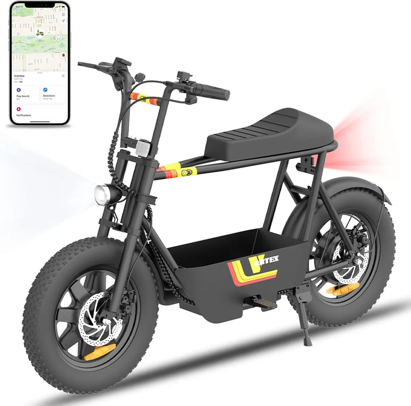 Safe electric scooter | Maximum power 470 watts motor | 16 3-inch wear-resistant rubber tires | Maximum speed up to 32 kilometers per hour, range up to 28 kilometers | Classic style leisure electric scooter, equipped with large storage space G2