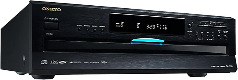 Onkyo DXC390 6 Disc CD Changer,Black C3