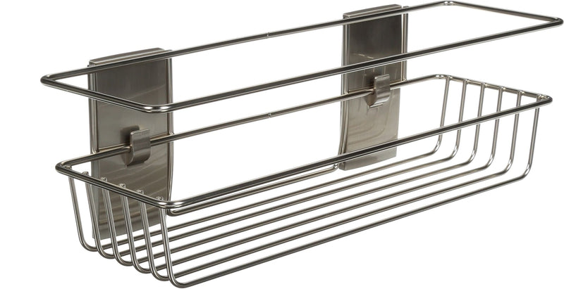 3M Command Bath Shower Caddy, Satin Nickel H2