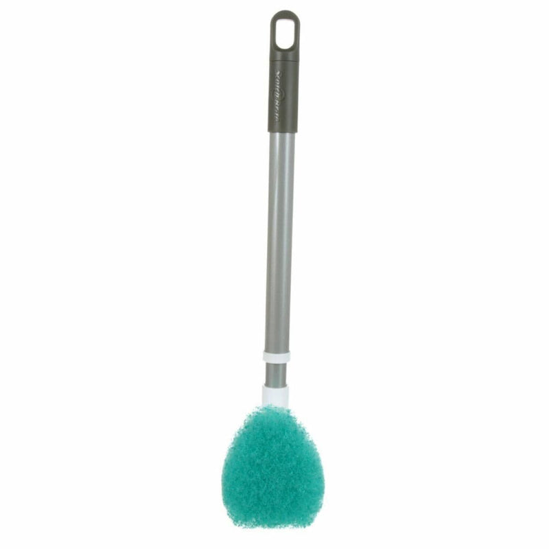 3M Scotch-Brite Non-Scratch Shower & Bath Scrubber/Scrub Brush with Extendable Handle Z0