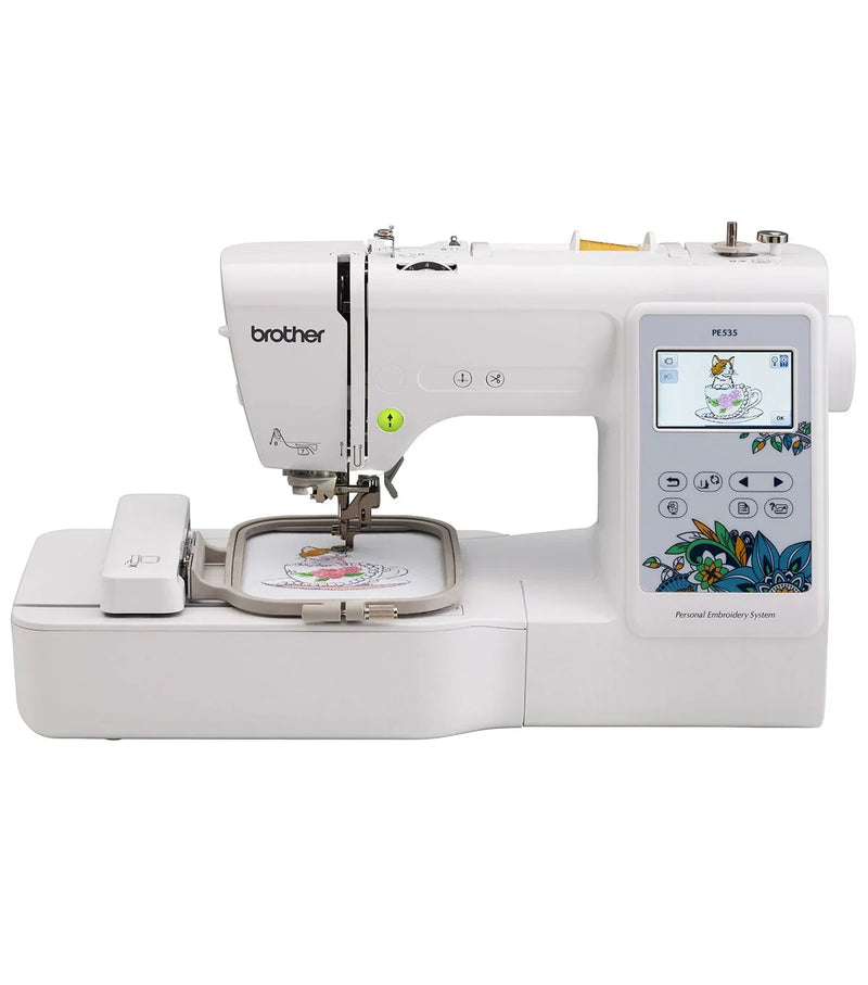 Brother PE535 Embroidery Machine with Large Color Touch LCD Screen P3