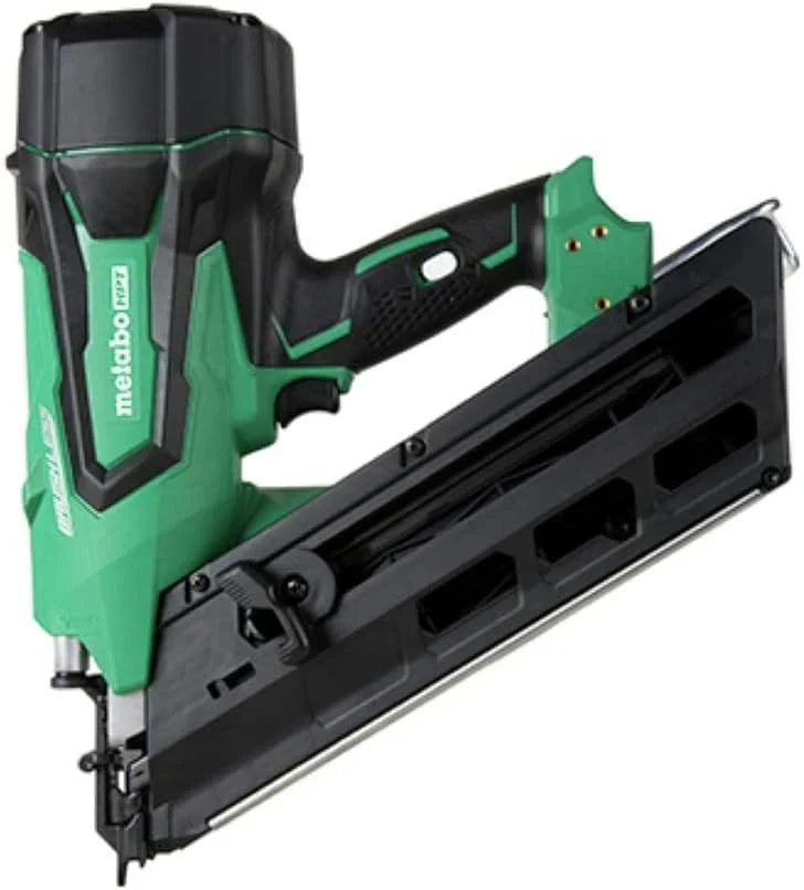 18-volt cordless frame nail gun | Only tool - No batteries | Brushless motor | 2-inch to 3-1/2-inch cut-and-offset circular paper tape nails | 30° magazine | Lifetime tool warranty E4