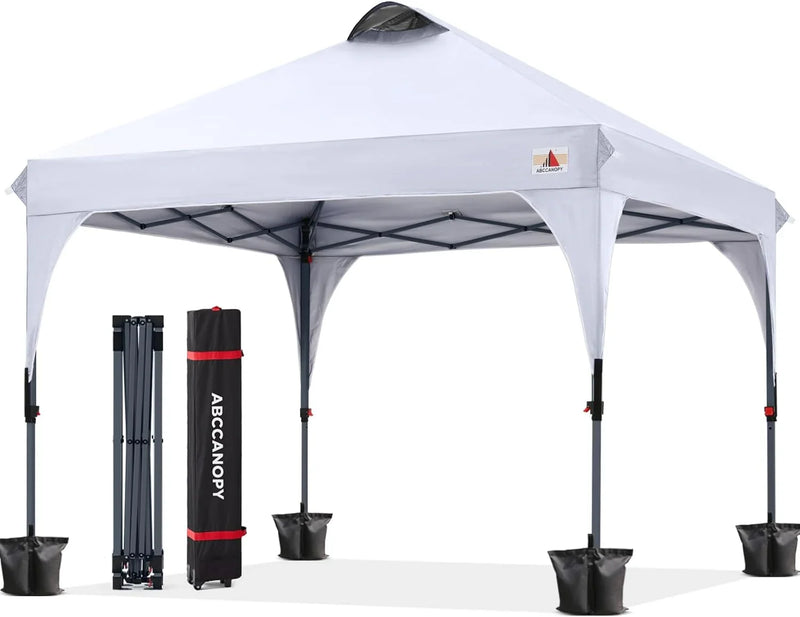 Outdoor retractable sunshade tent (10x10) camping sun shelter series, grey version Y8