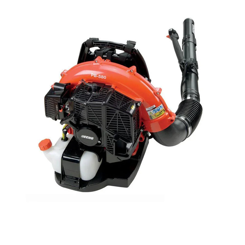 ECHO PB-580T 58.2cc Gas Backpack Leaf Blower, 216 MPH, 517 CFM, 2-Stroke Engine, Tube Throttle Z9