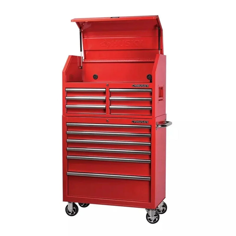 36 in. 12-Drawer Tool Chest and Cabinet Combo N4