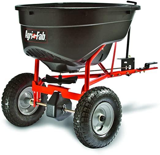 130-Pound Tow Behind Broadcast Spreader P1