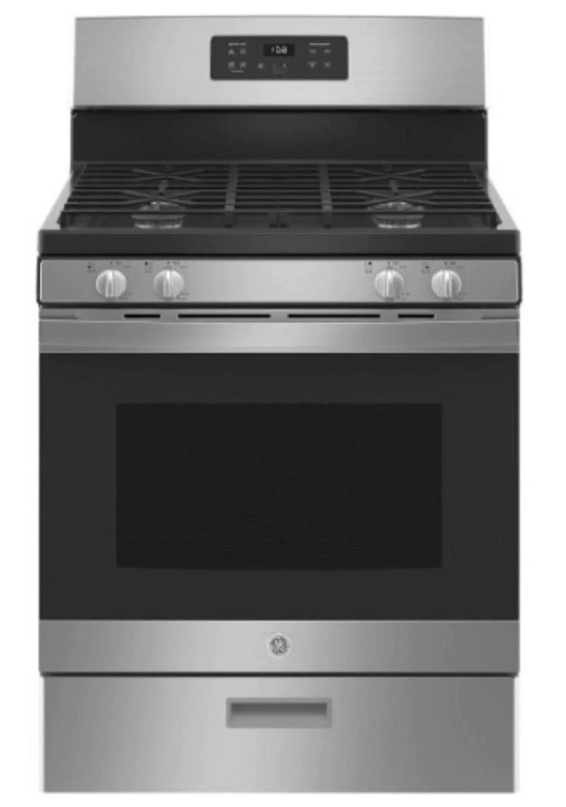 Enjoy cooking and baking 30-in 4 Burners 4.8-cu ft Freestanding GAS Range (Stainless Steel) K1