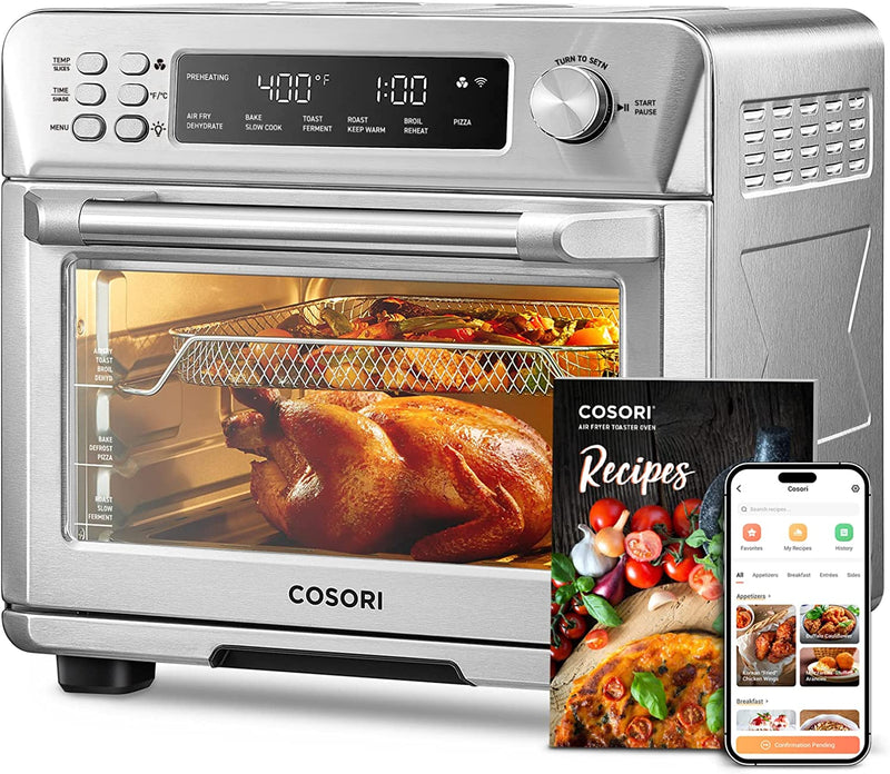 COSORI Toaster Oven Air Fryer Combo, 12-in-1, 26QT Convection Oven Countertop T2