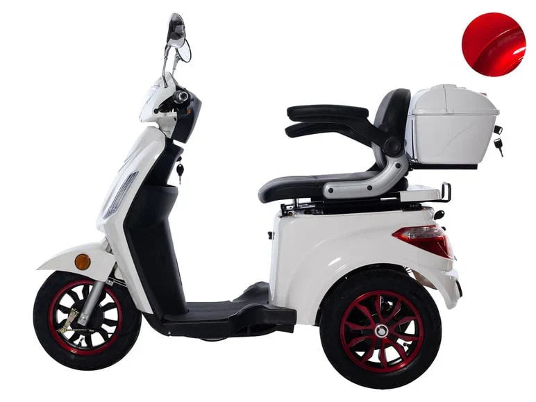 GreenStreet GreenStreet Elektromobil »E-Mover«, 20 km/h, 25km/h, 50 km Reichweite, mit Topcase X8