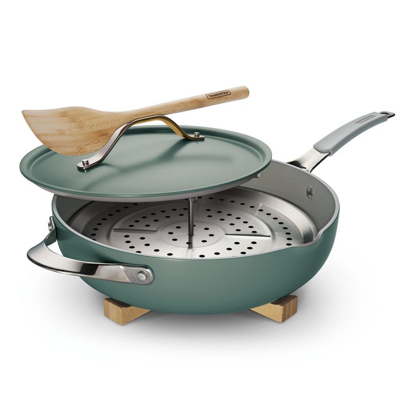 5 Qt All-in-One Plus Pan with trivet - Sea Salt W0